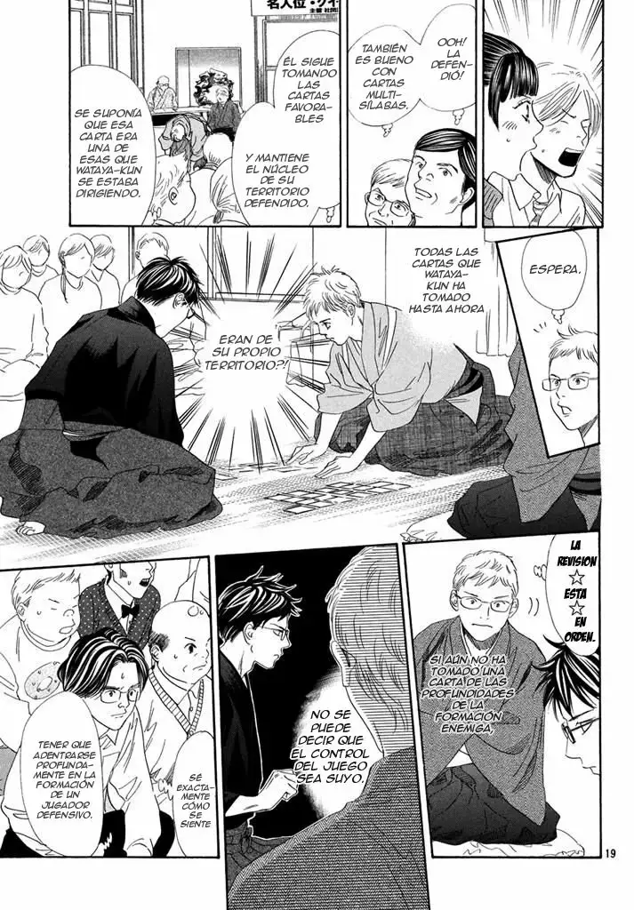Chihayafuru capítulo 199, página 21