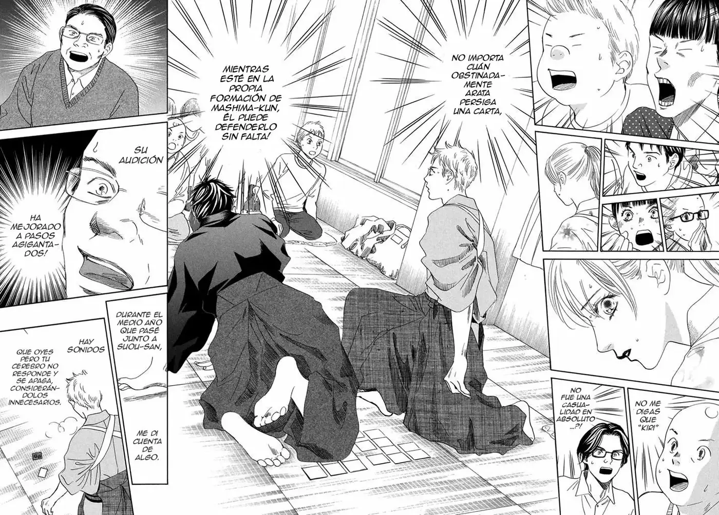 Chihayafuru capítulo 199, página 28