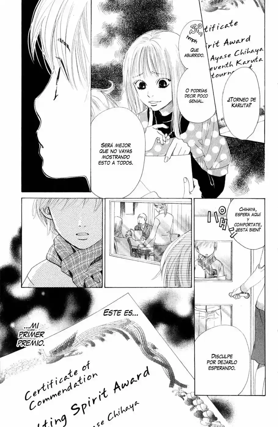 Chihayafuru capítulo 2, página 10
