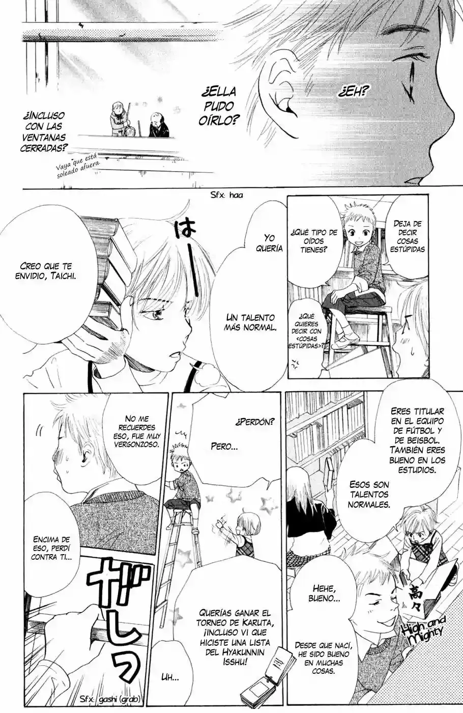 Chihayafuru capítulo 2, página 13