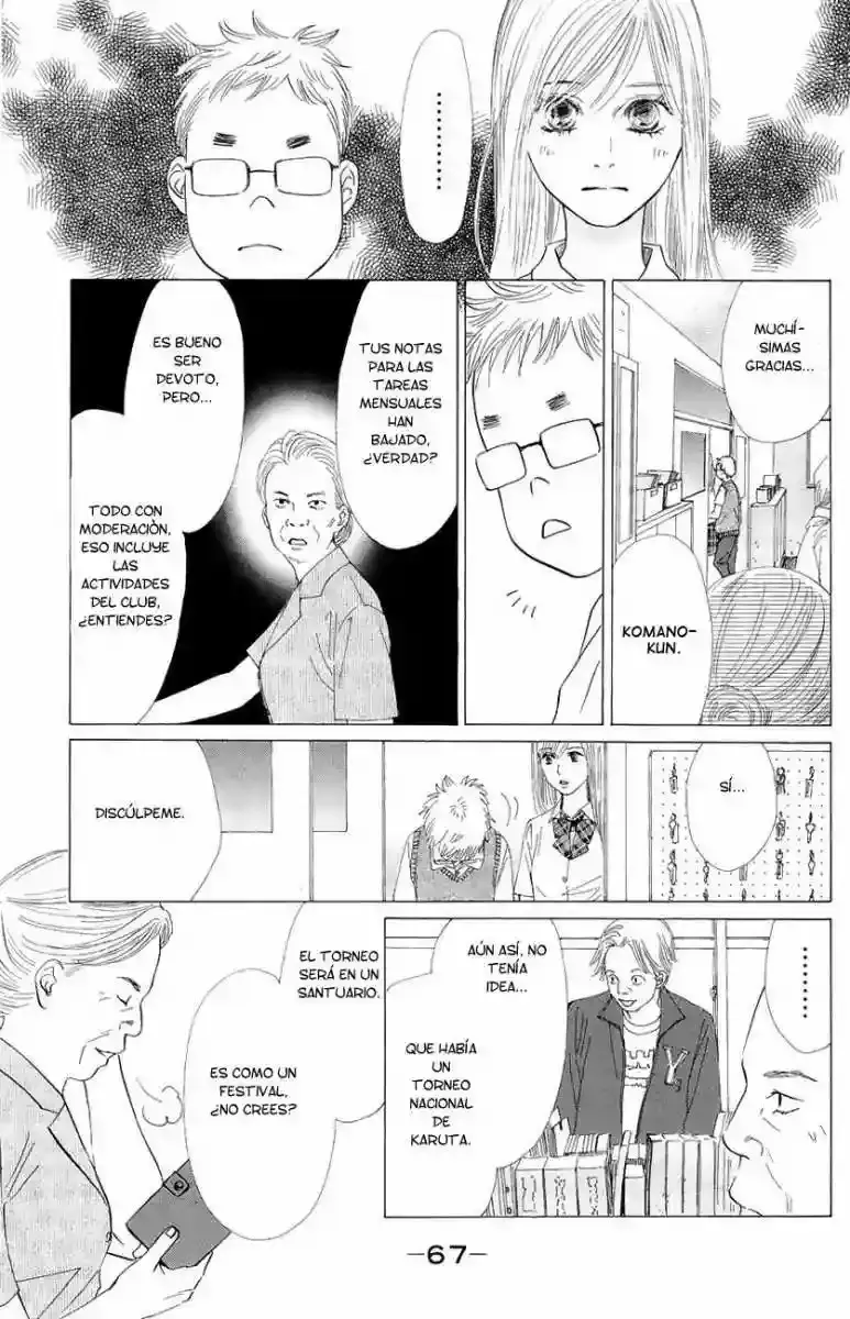 Chihayafuru capítulo 20, página 9