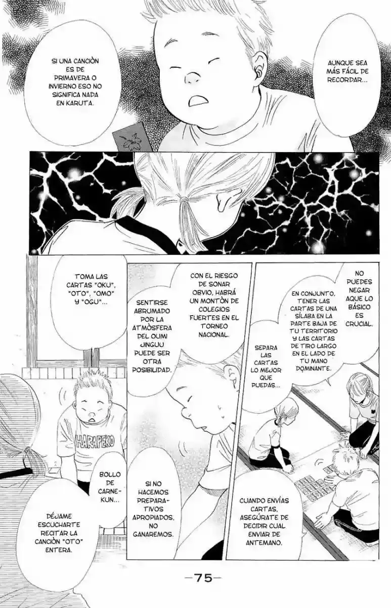Chihayafuru capítulo 20, página 17