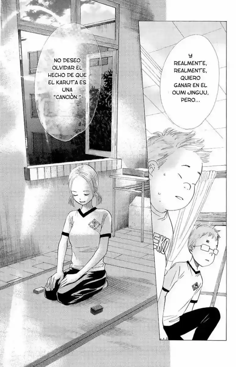 Chihayafuru capítulo 20, página 25