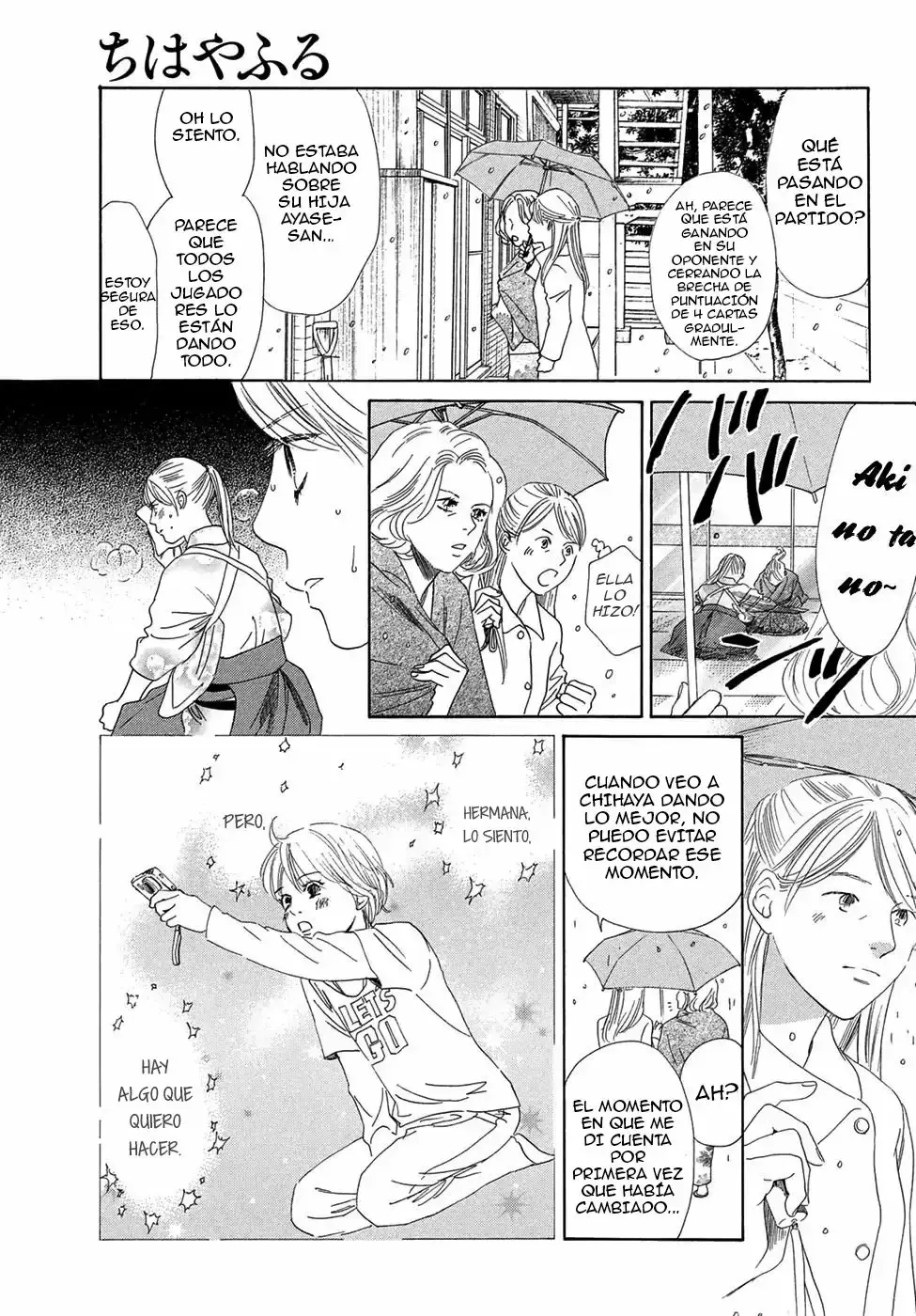 Chihayafuru capítulo 200, página 23