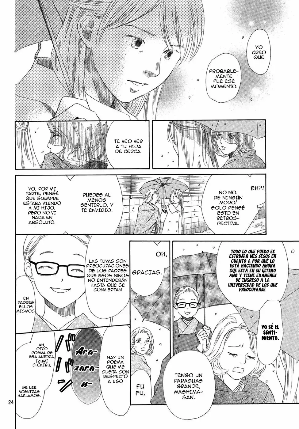 Chihayafuru capítulo 200, página 24