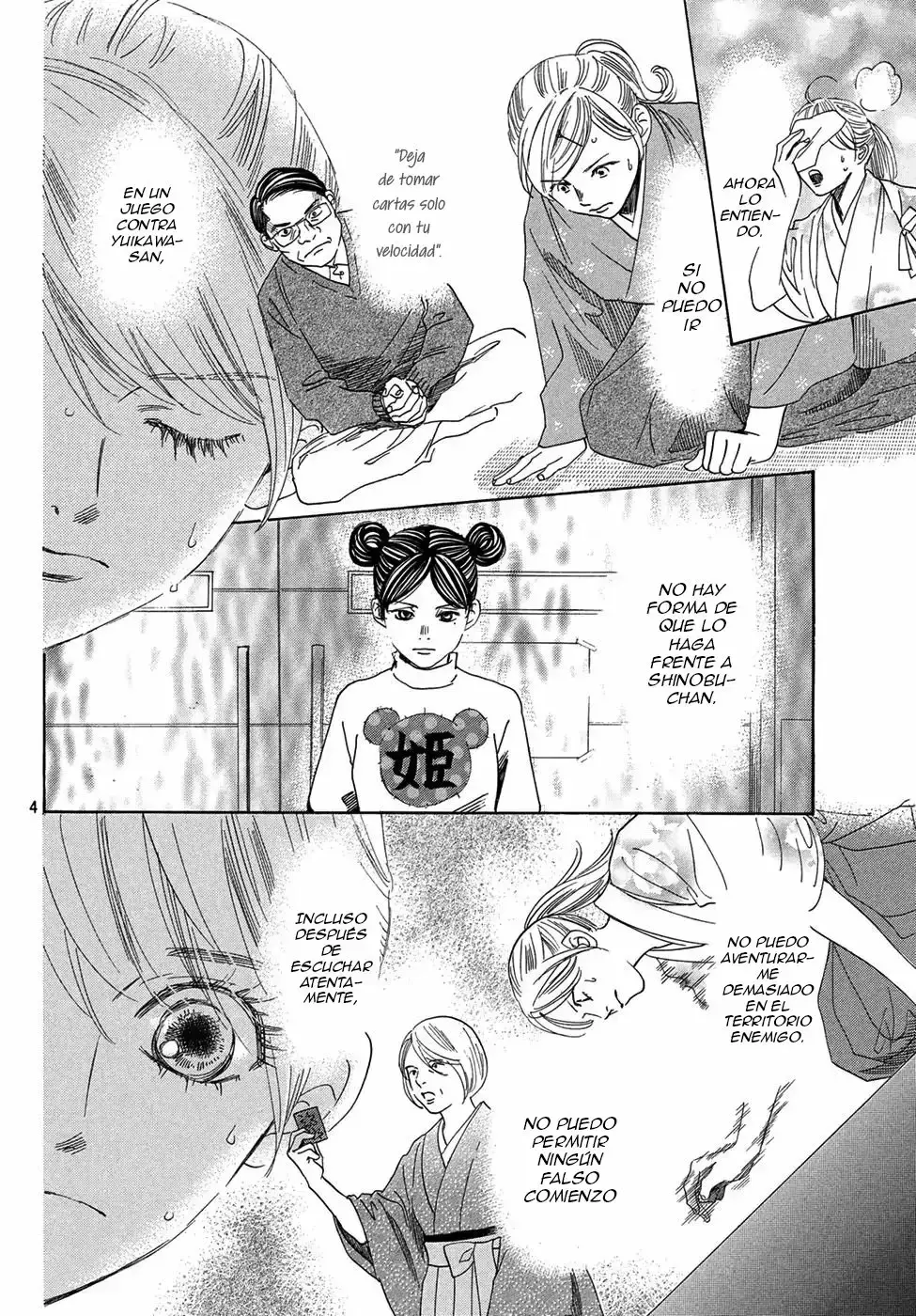 Chihayafuru capítulo 201, página 6