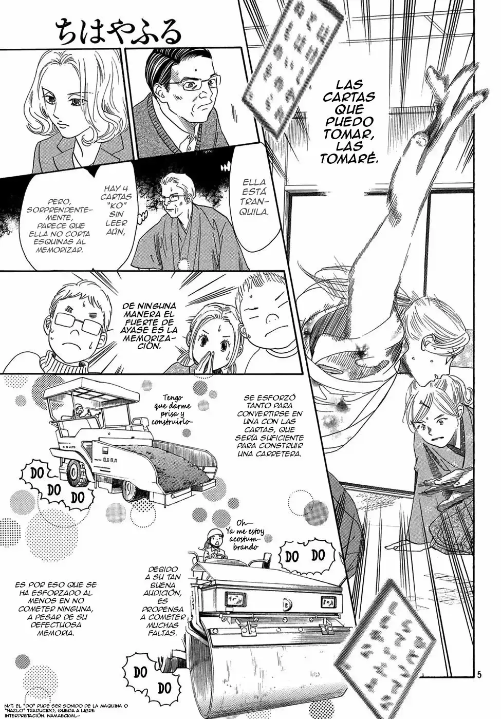 Chihayafuru capítulo 201, página 7