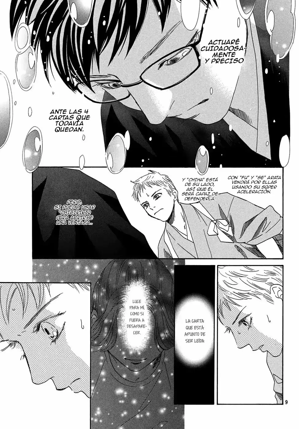 Chihayafuru capítulo 202, página 8