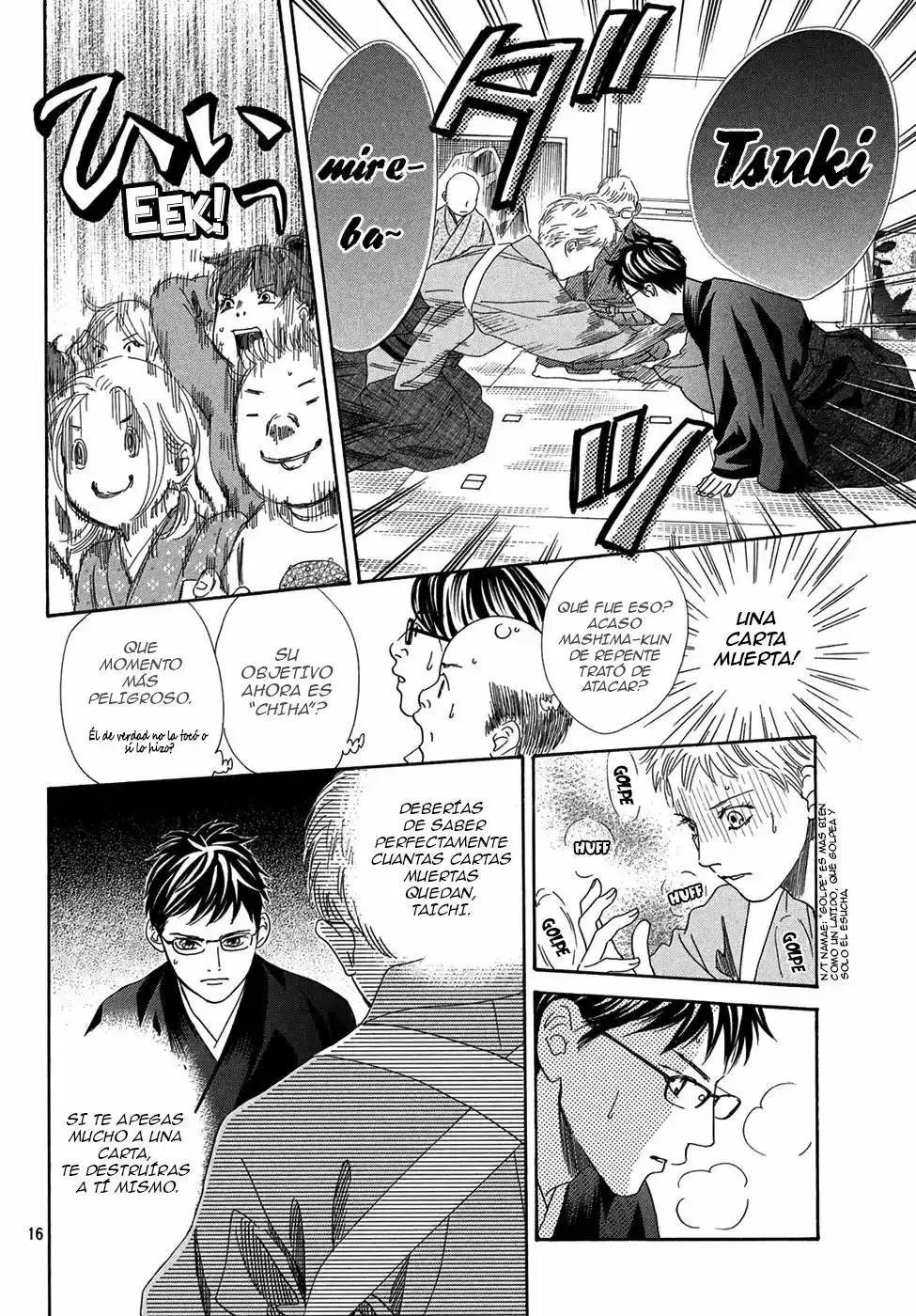 Chihayafuru capítulo 202, página 15