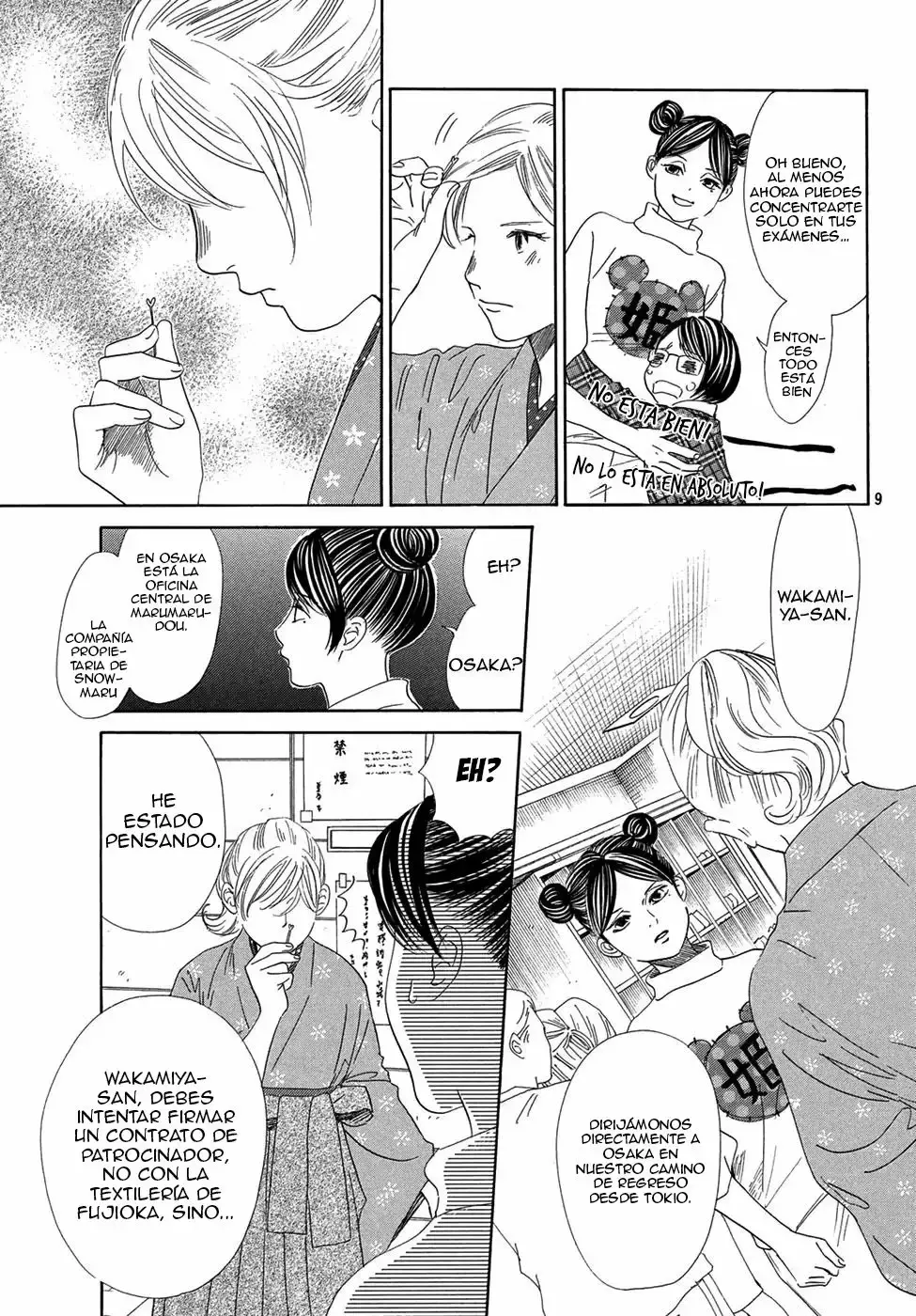 Chihayafuru capítulo 203, página 10