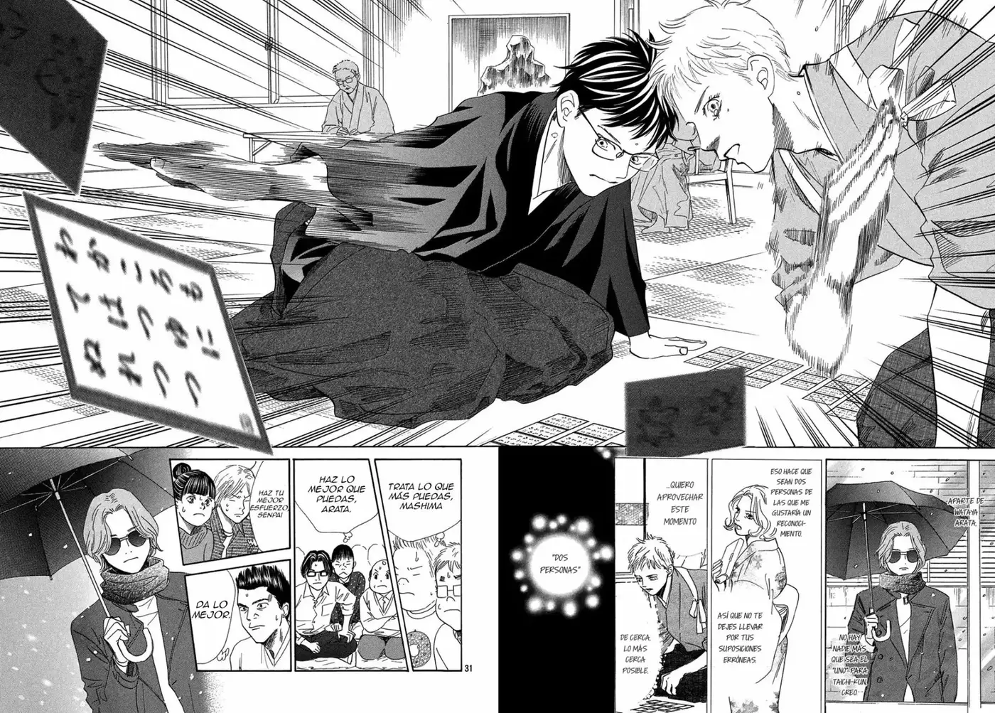 Chihayafuru capítulo 203, página 30