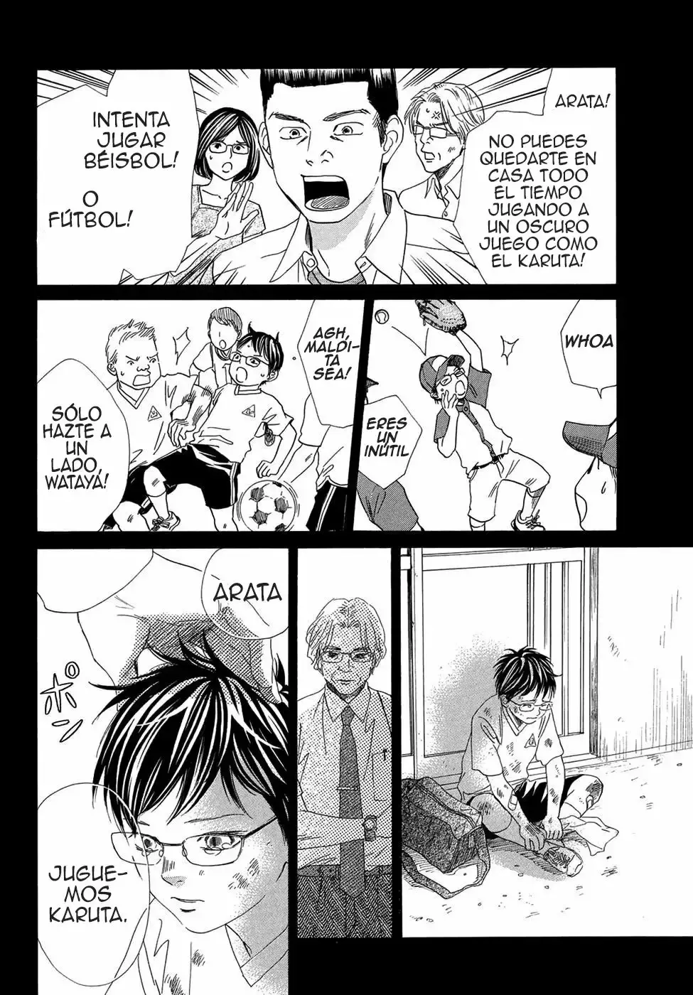 Chihayafuru capítulo 204, página 8