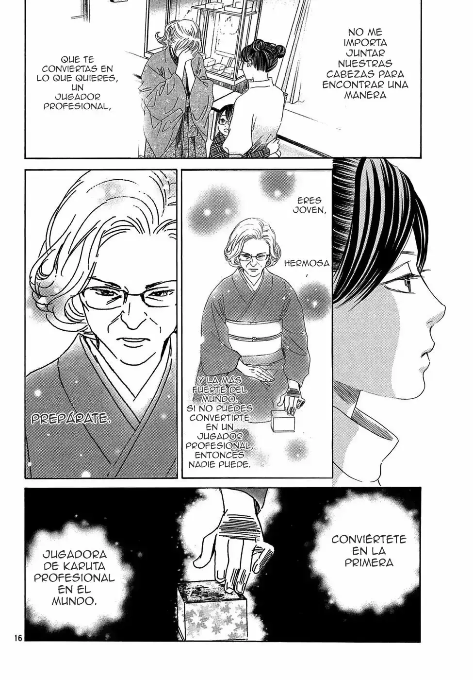 Chihayafuru capítulo 204, página 18