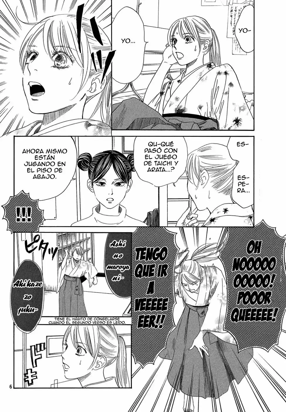 Chihayafuru capítulo 205, página 8