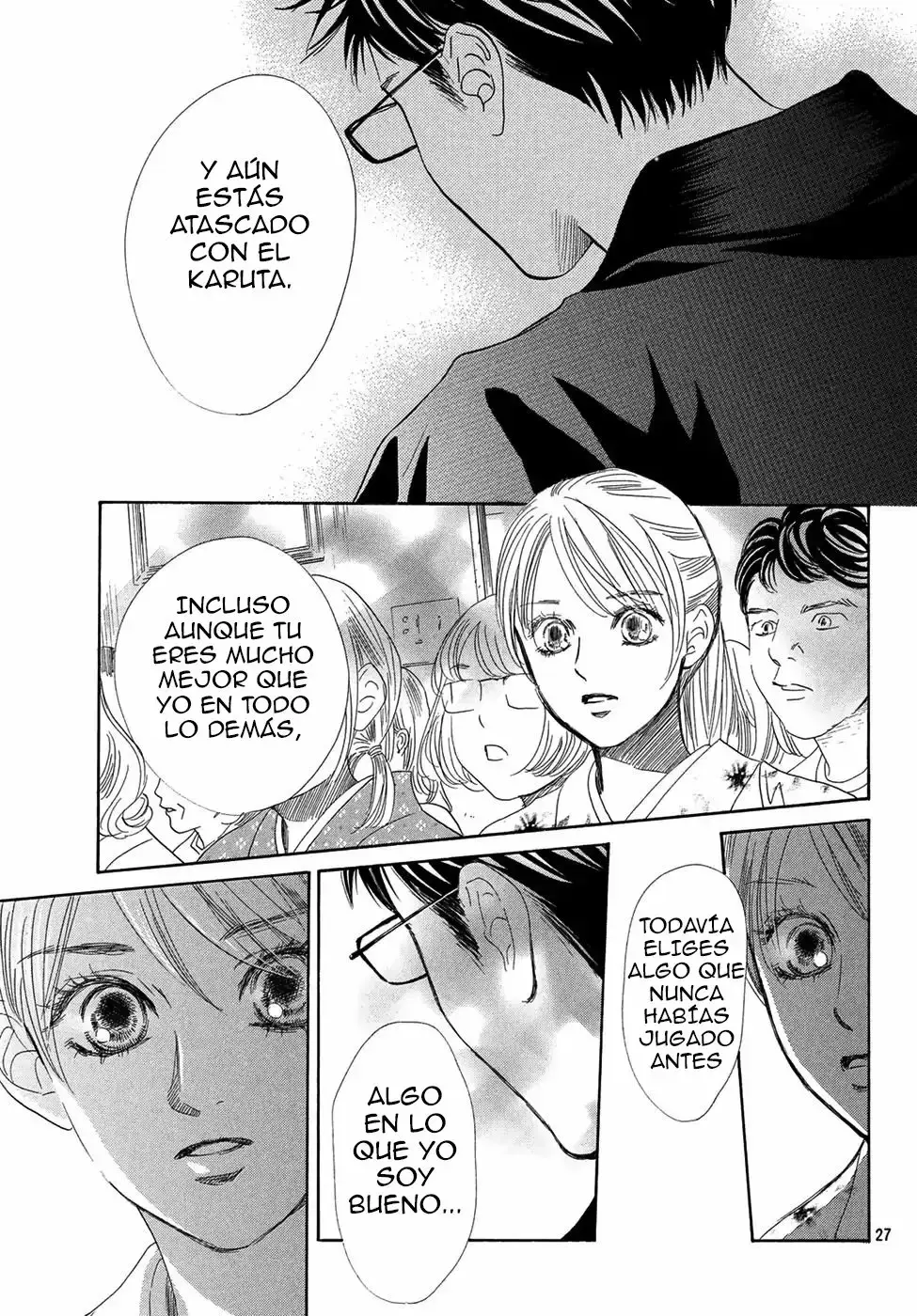 Chihayafuru capítulo 205, página 28