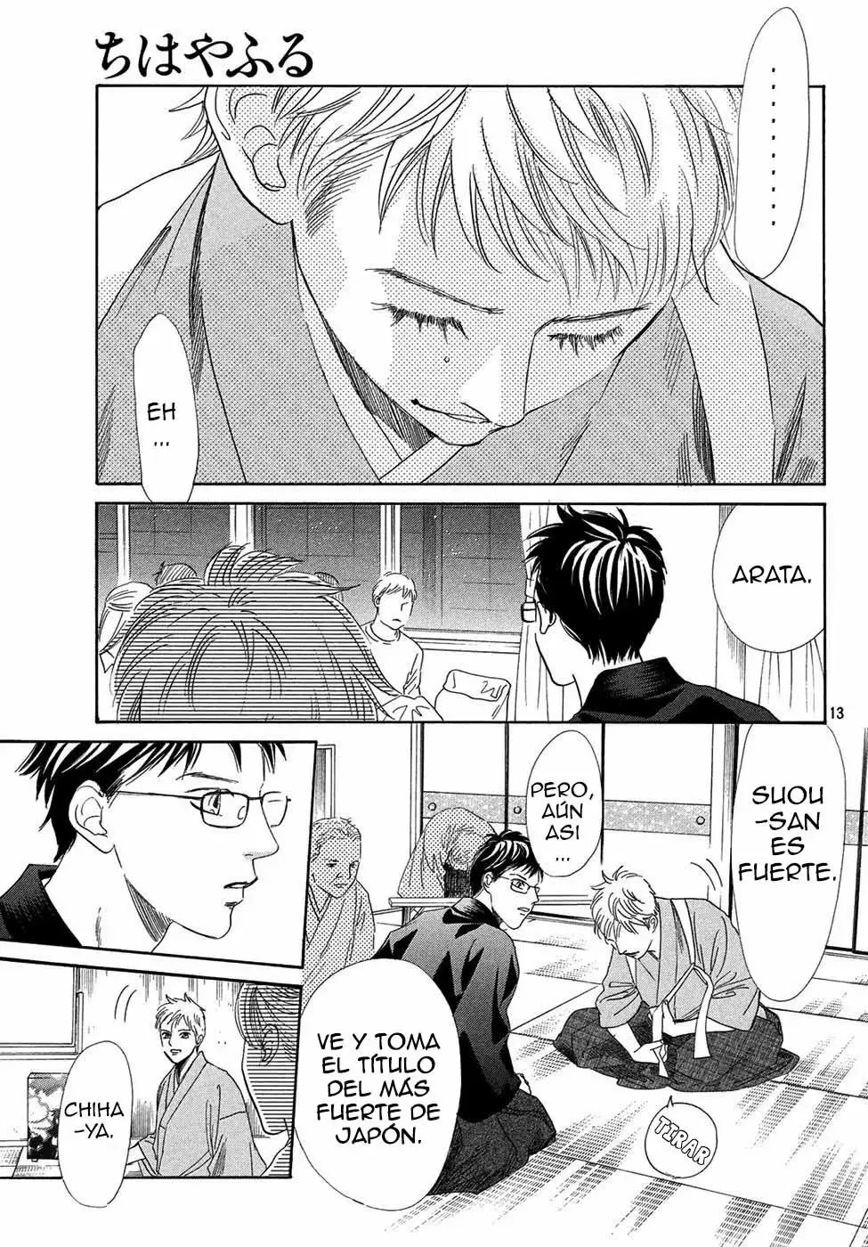 Chihayafuru capítulo 206, página 13