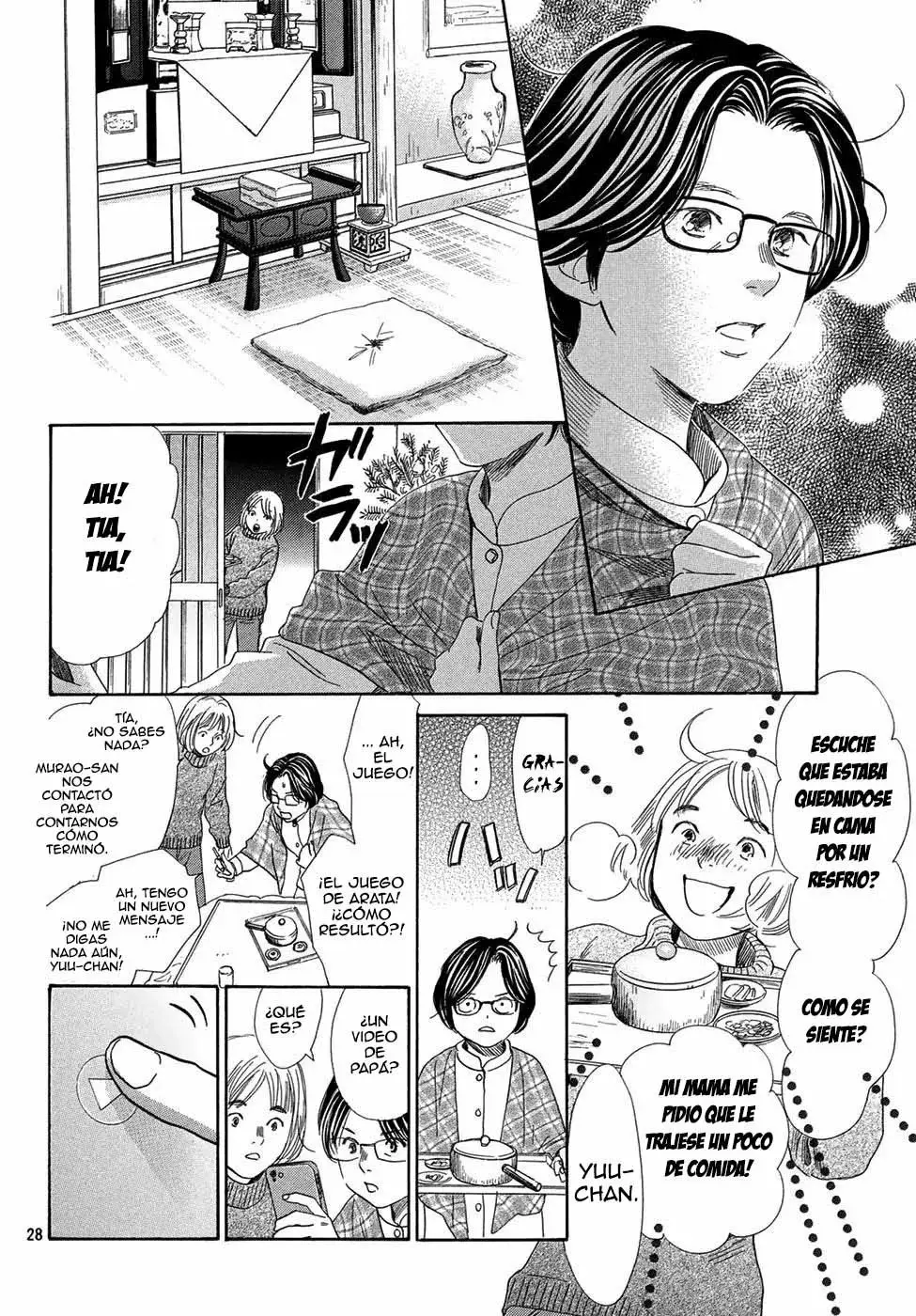 Chihayafuru capítulo 206, página 27
