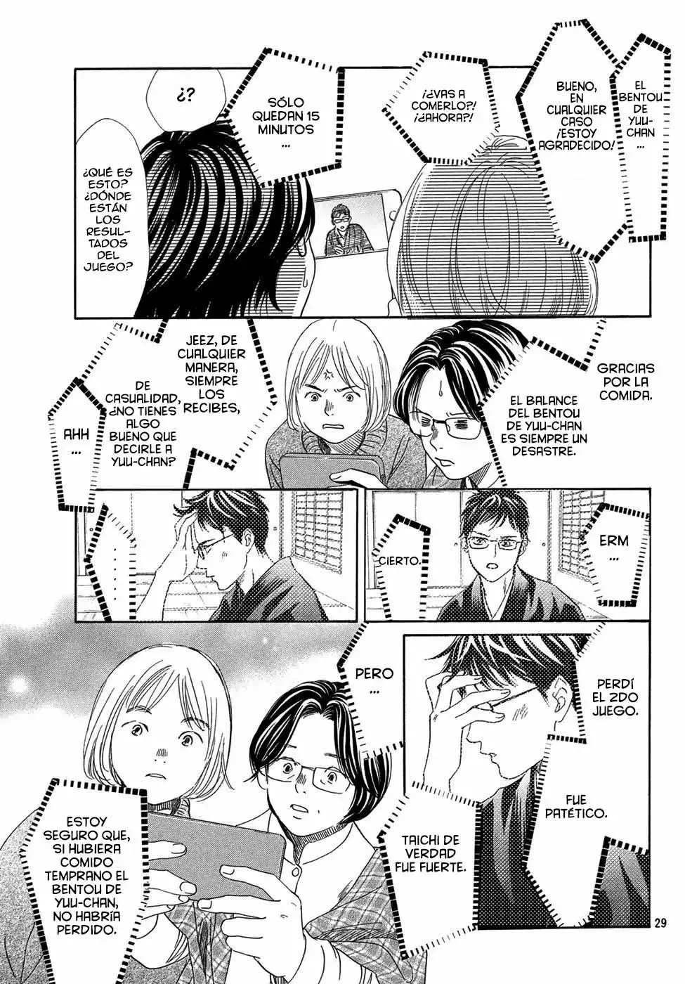 Chihayafuru capítulo 206, página 28