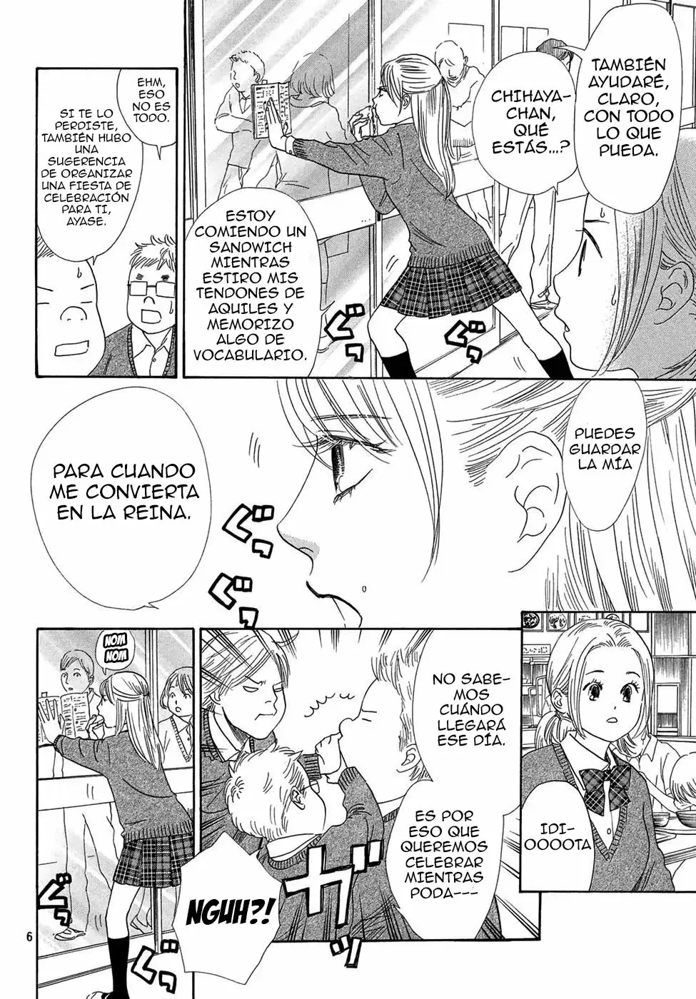 Chihayafuru capítulo 207, página 9