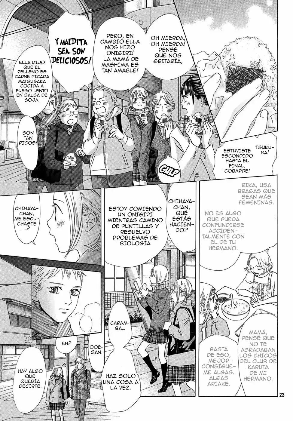 Chihayafuru capítulo 207, página 26