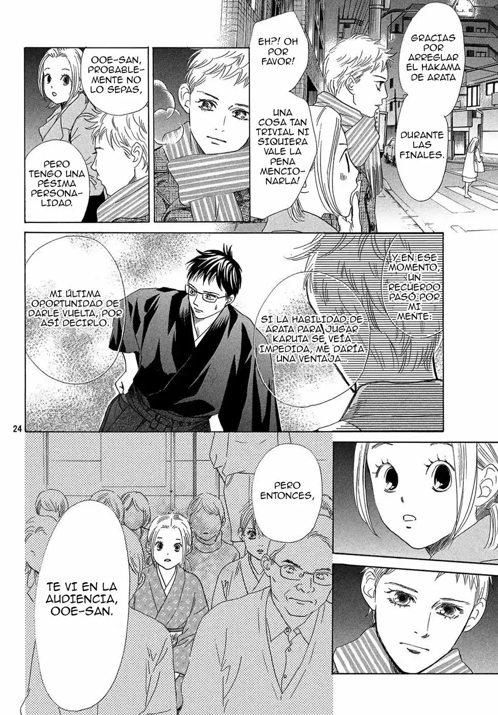 Chihayafuru capítulo 207, página 27