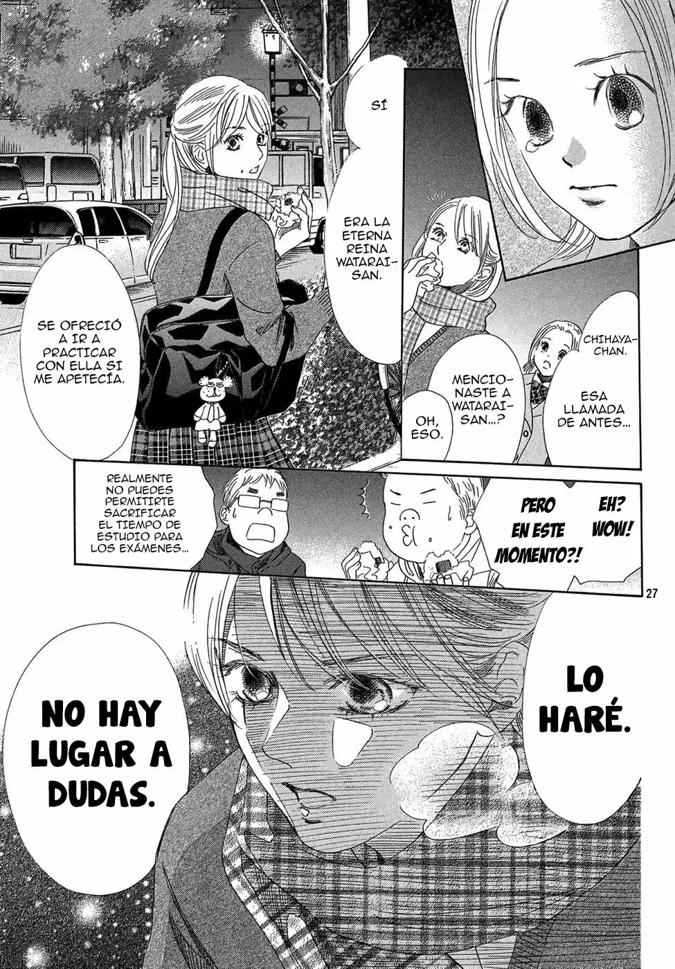 Chihayafuru capítulo 207, página 30