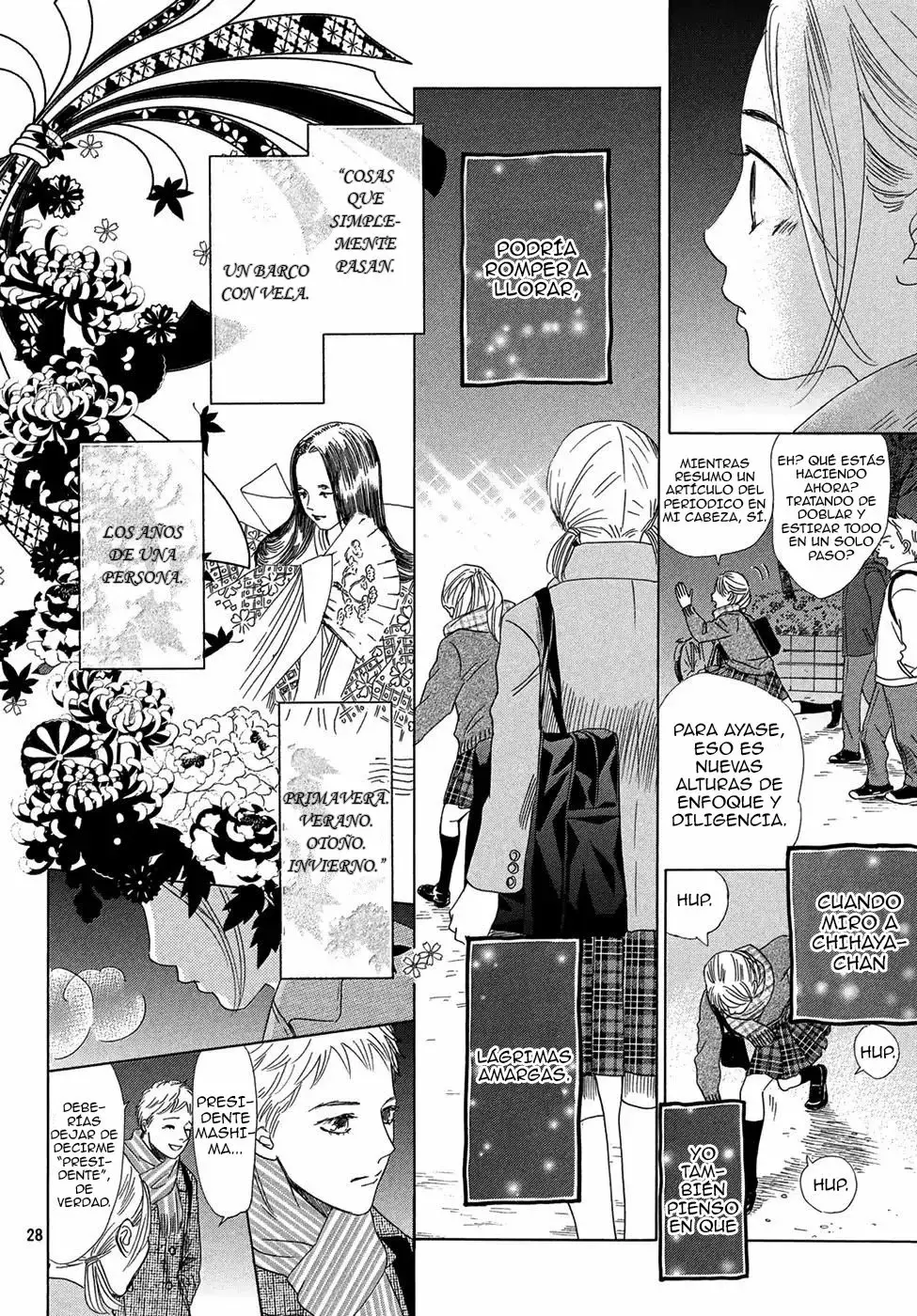 Chihayafuru capítulo 207, página 31