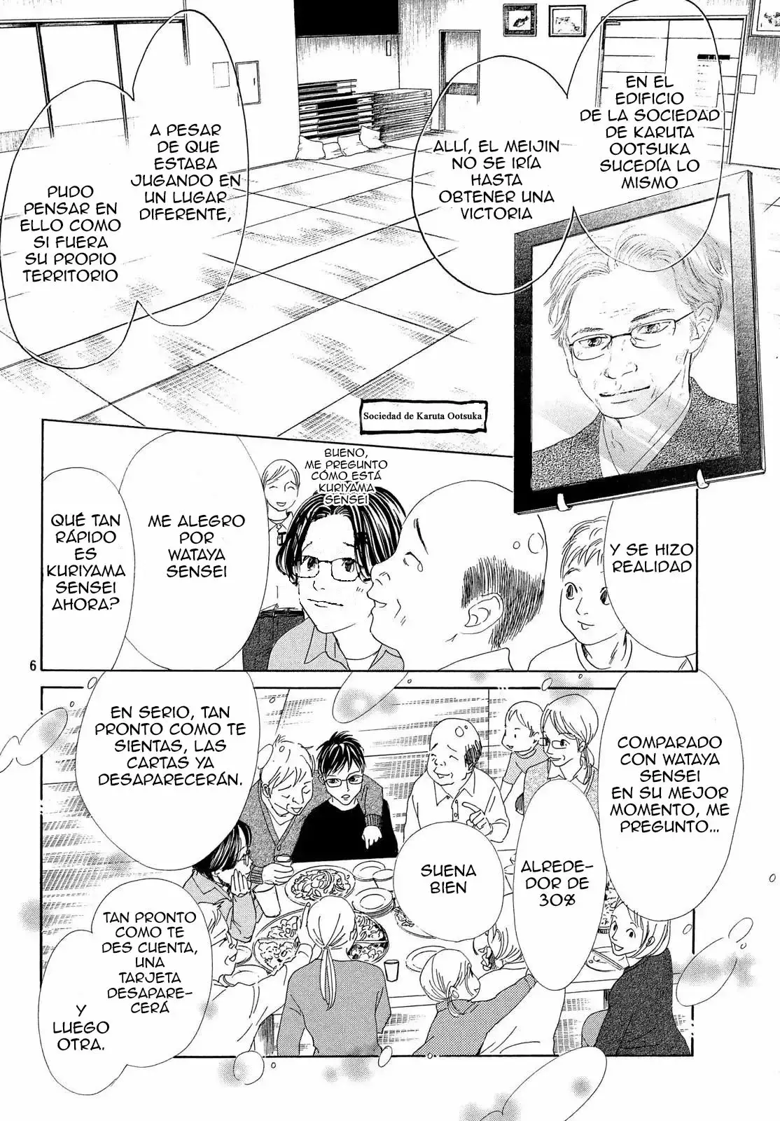 Chihayafuru capítulo 208, página 9