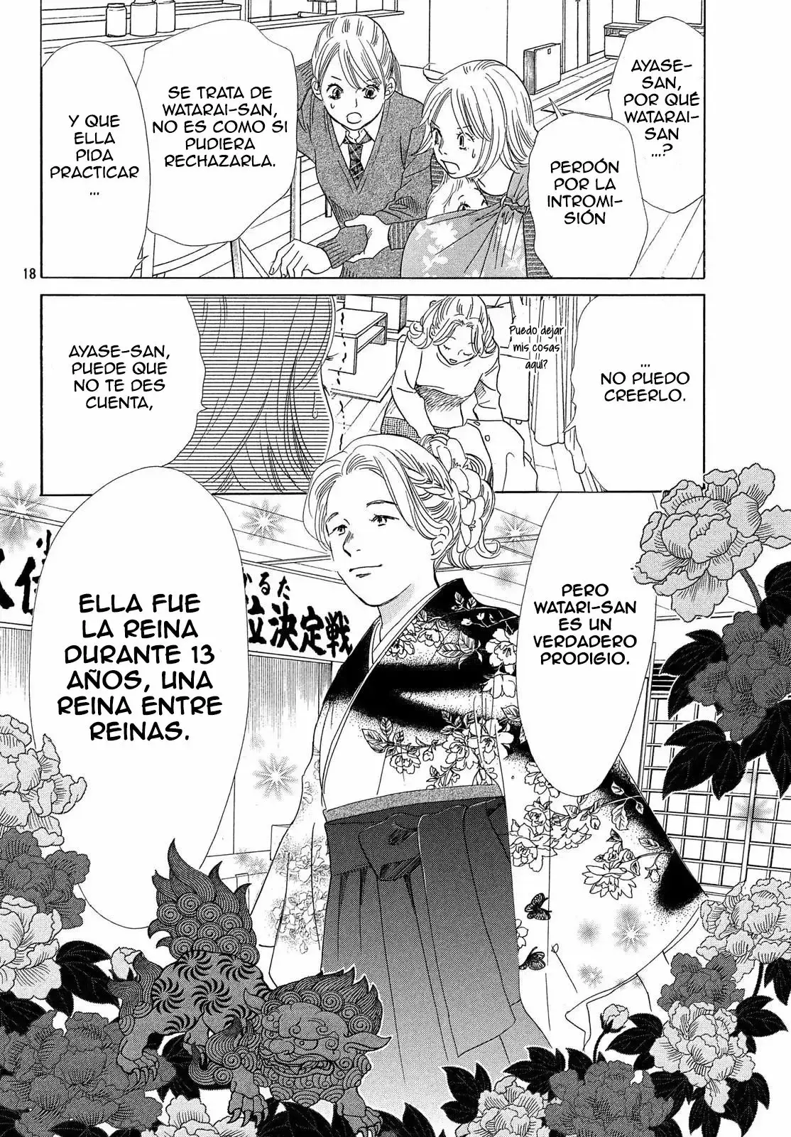 Chihayafuru capítulo 208, página 21