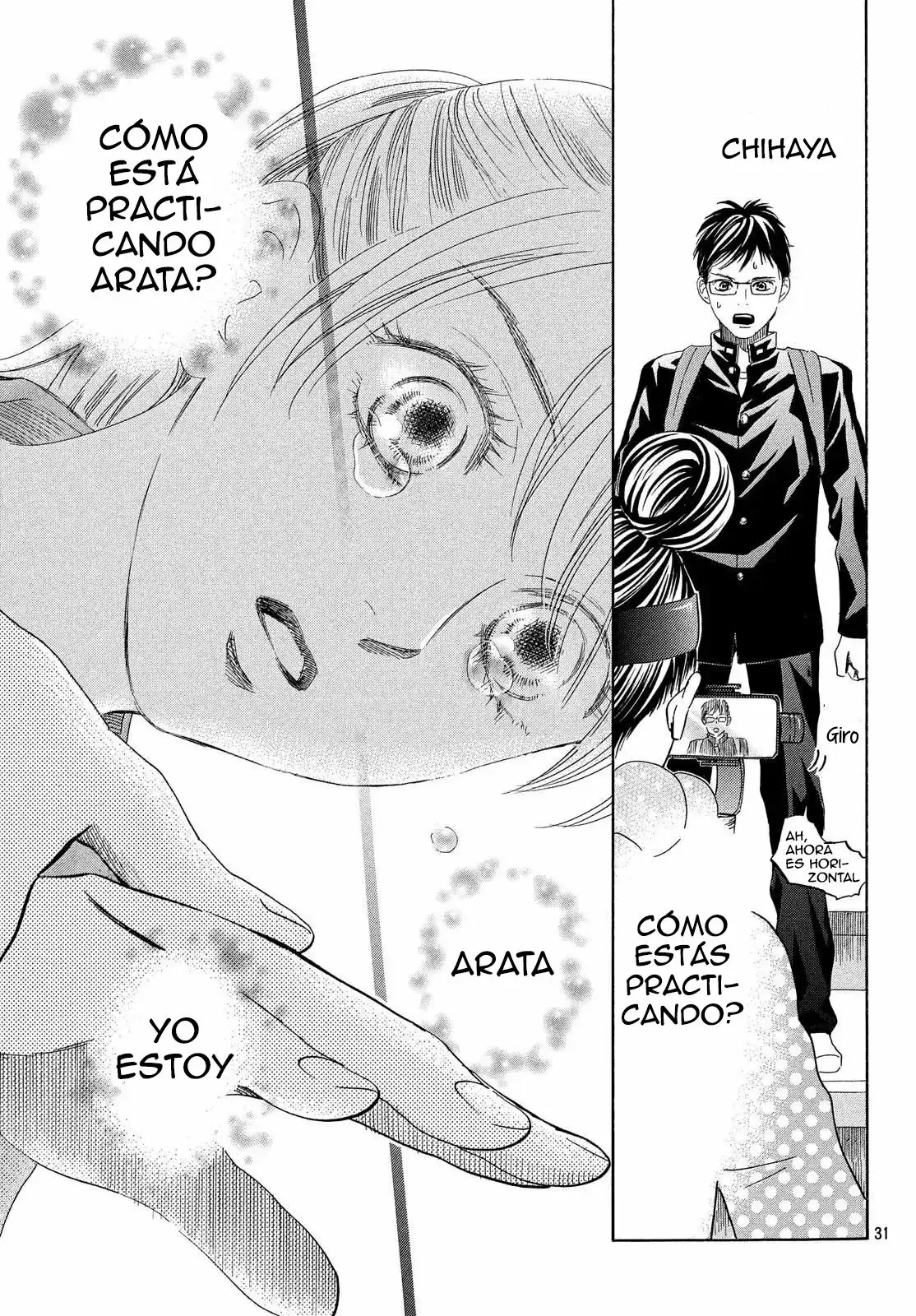 Chihayafuru capítulo 208, página 34