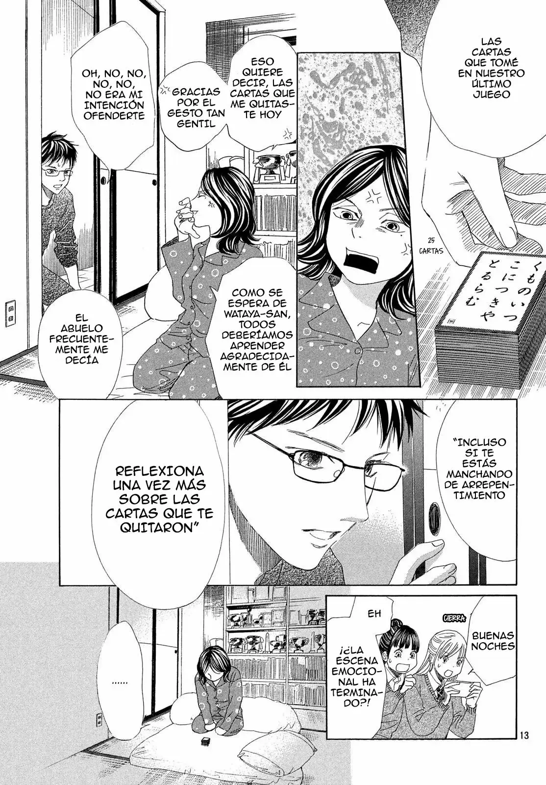 Chihayafuru capítulo 209, página 16