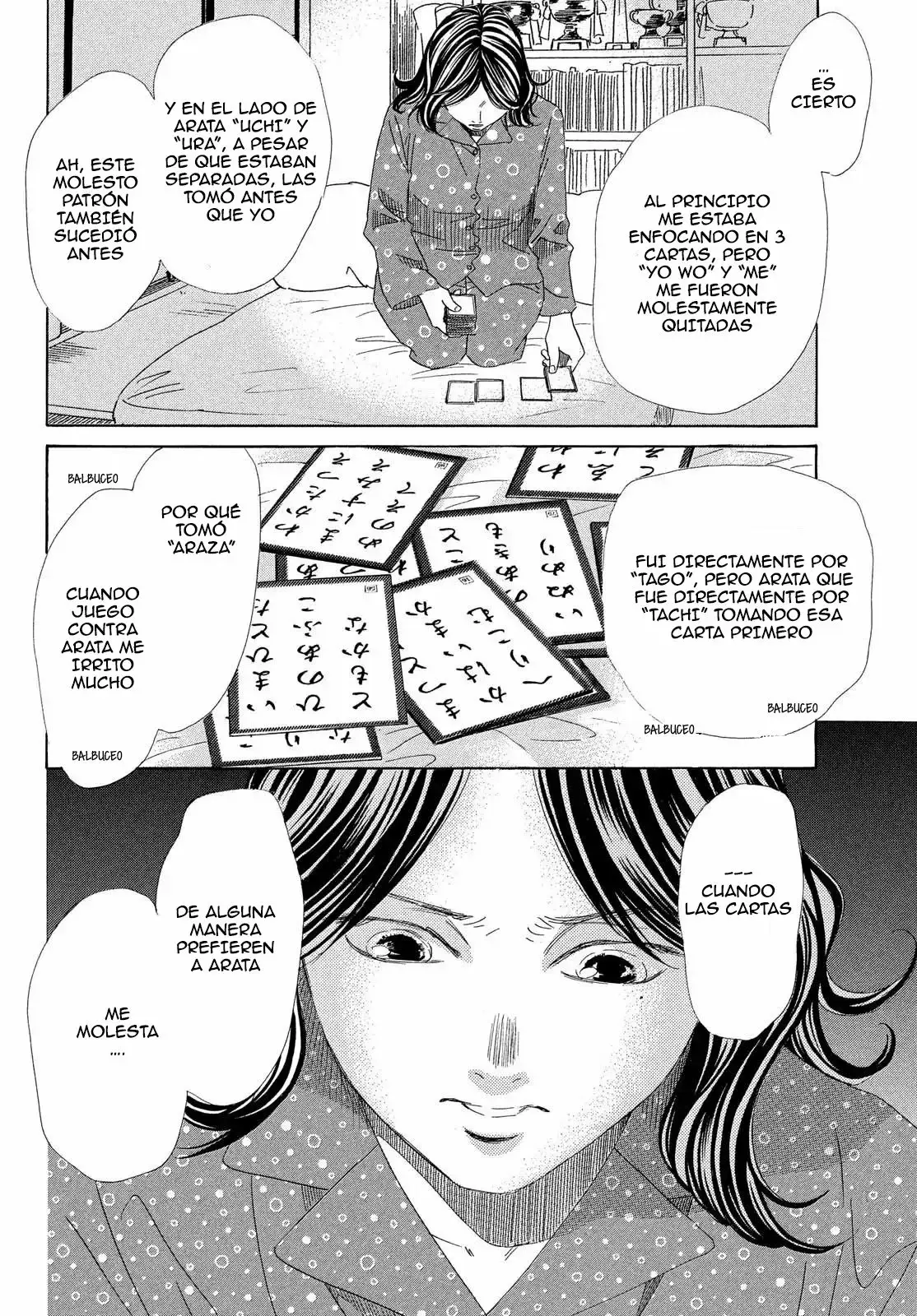 Chihayafuru capítulo 209, página 17