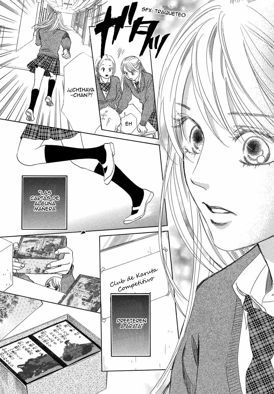 Chihayafuru capítulo 209, página 18