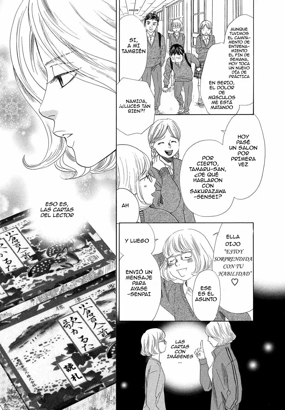 Chihayafuru capítulo 209, página 19