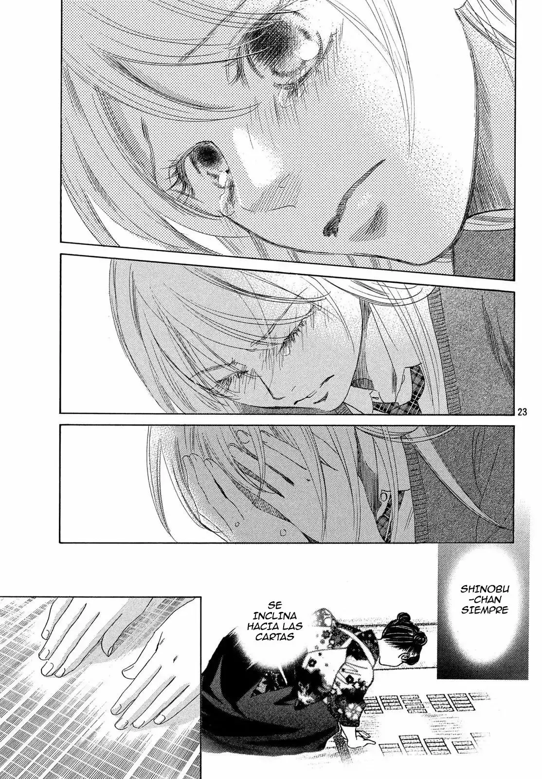 Chihayafuru capítulo 209, página 23