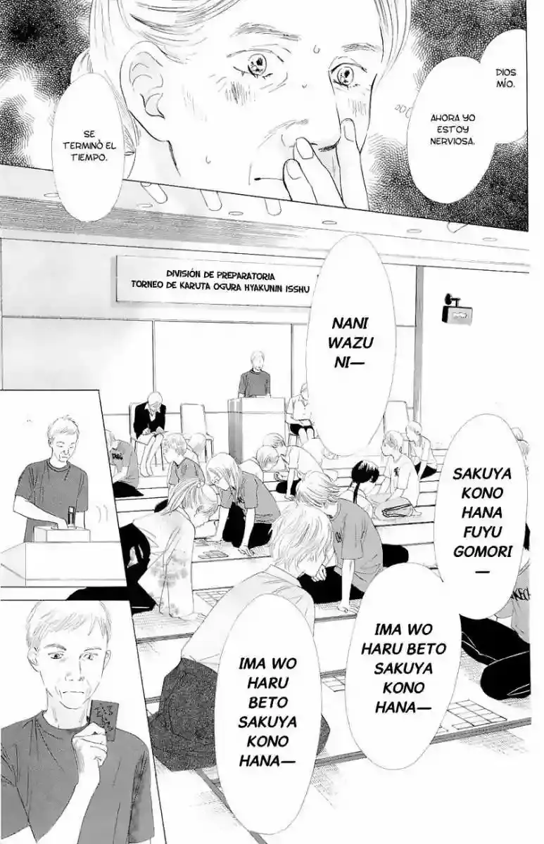 Chihayafuru capítulo 21, página 25