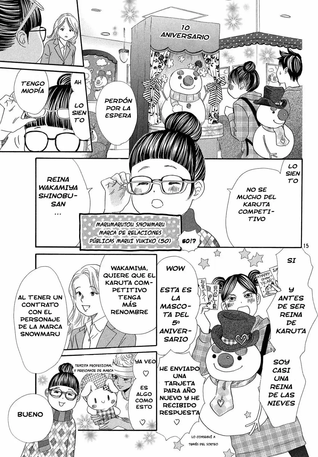 Chihayafuru capítulo 210, página 16