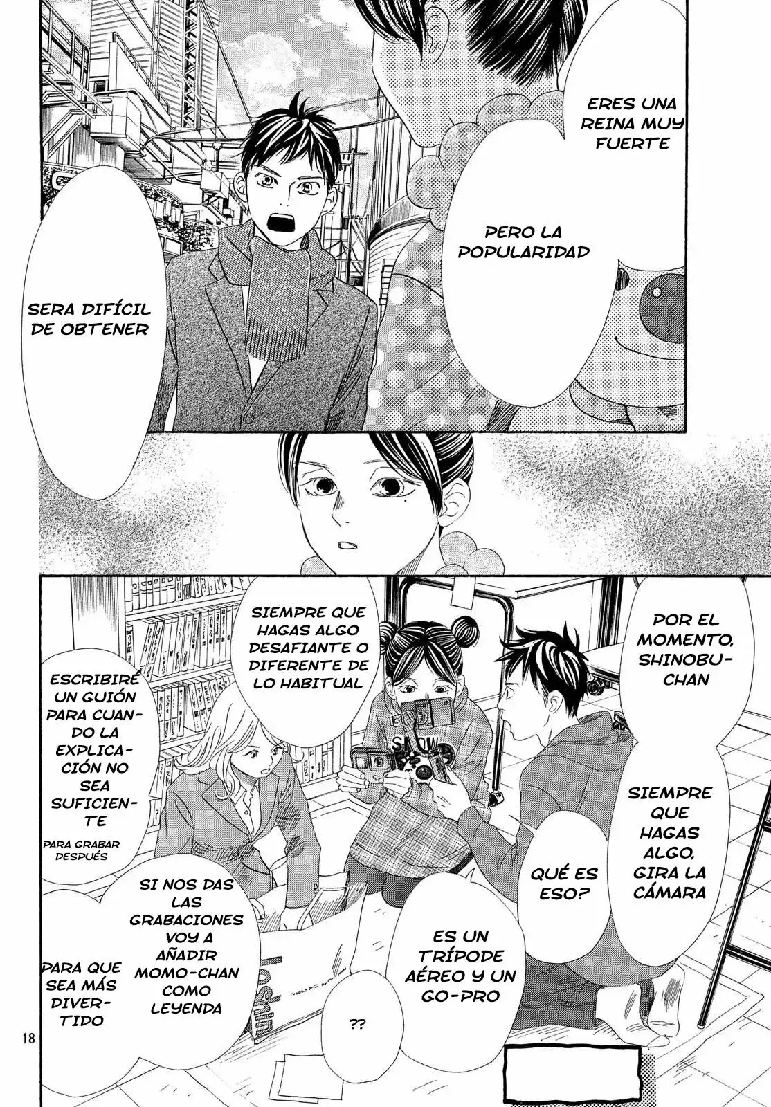Chihayafuru capítulo 210, página 19