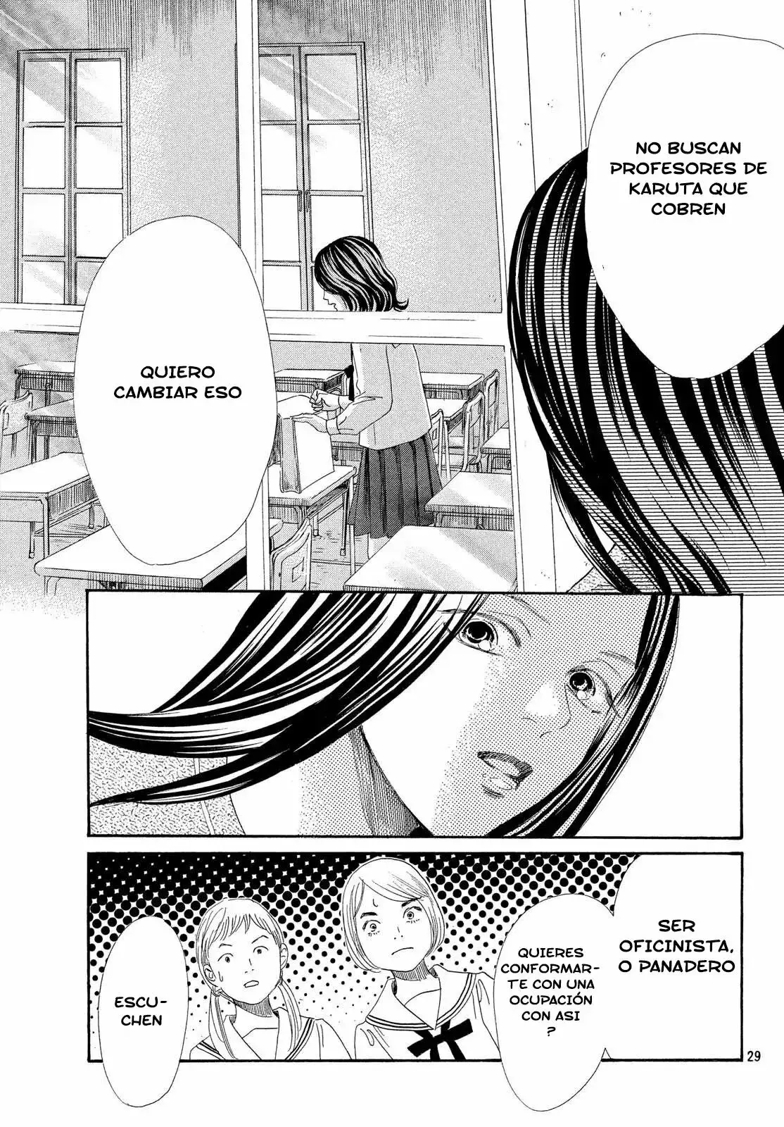Chihayafuru capítulo 210, página 30