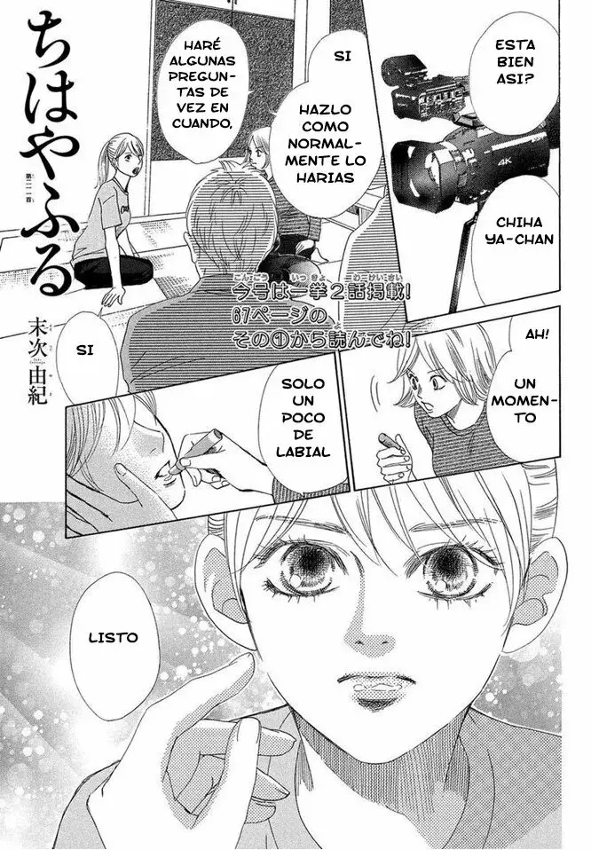 Chihayafuru capítulo 211, página 3