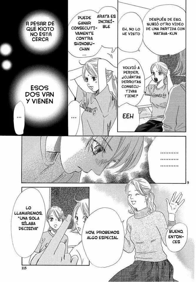 Chihayafuru capítulo 212, página 9