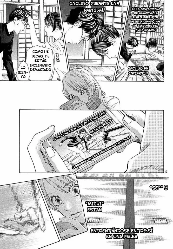 Chihayafuru capítulo 212, página 17
