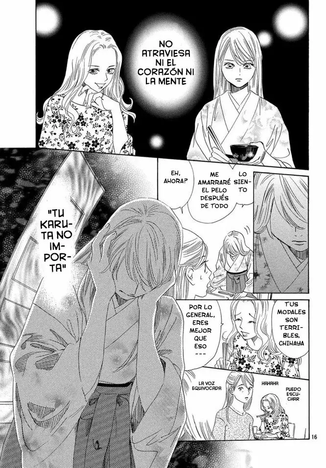 Chihayafuru capítulo 213, página 17