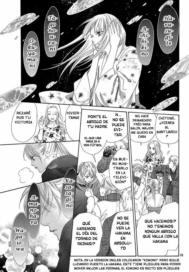 Chihayafuru capítulo 213, página 19
