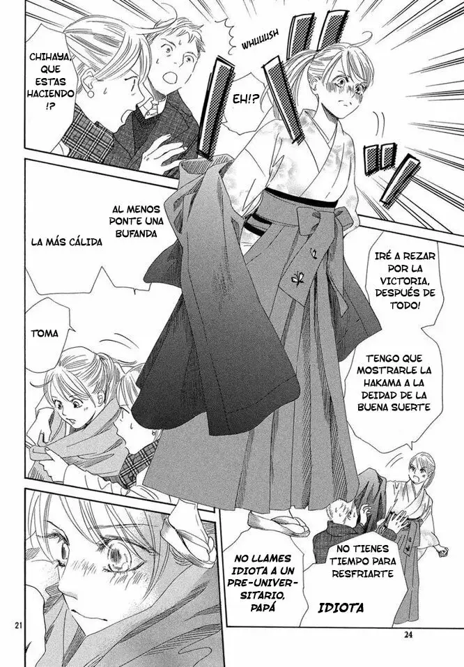 Chihayafuru capítulo 213, página 22
