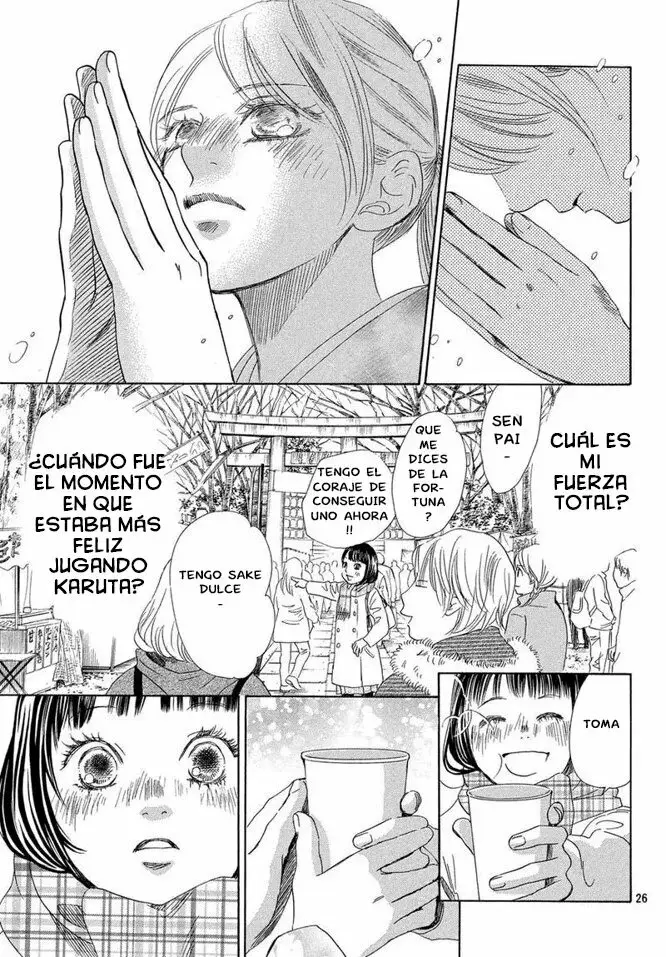 Chihayafuru capítulo 213, página 27