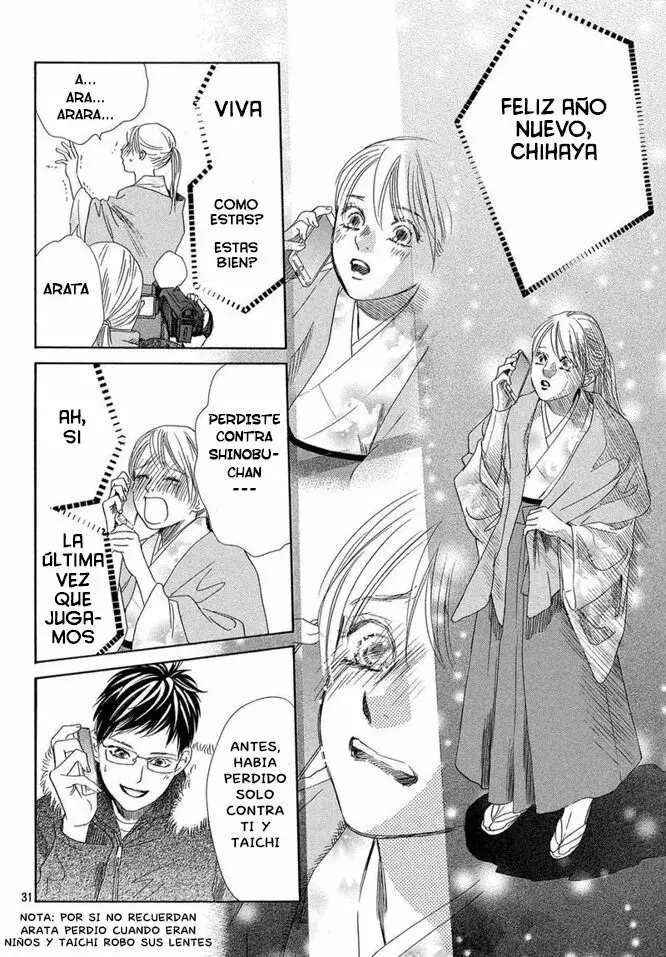 Chihayafuru capítulo 213, página 32