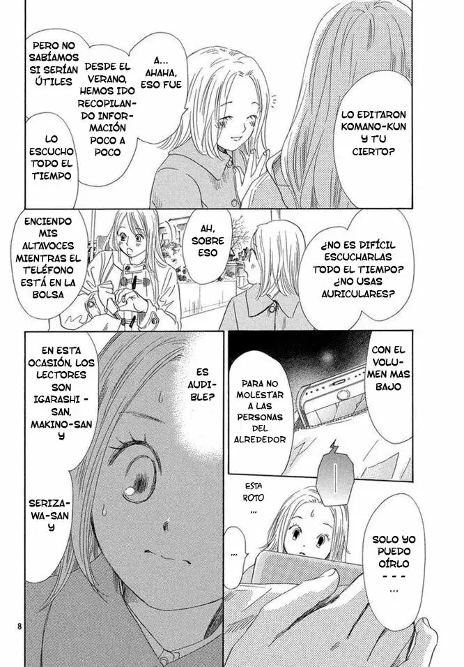 Chihayafuru capítulo 214, página 9