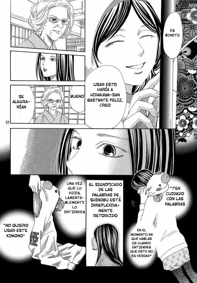 Chihayafuru capítulo 214, página 23