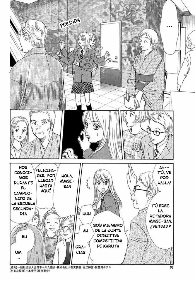 Chihayafuru capítulo 214, página 36